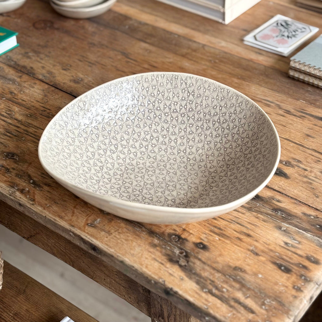 Salad Platter Grey | Handmade Pottery image 5
