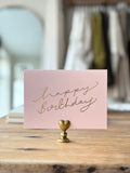 Happy Birthday Scroll