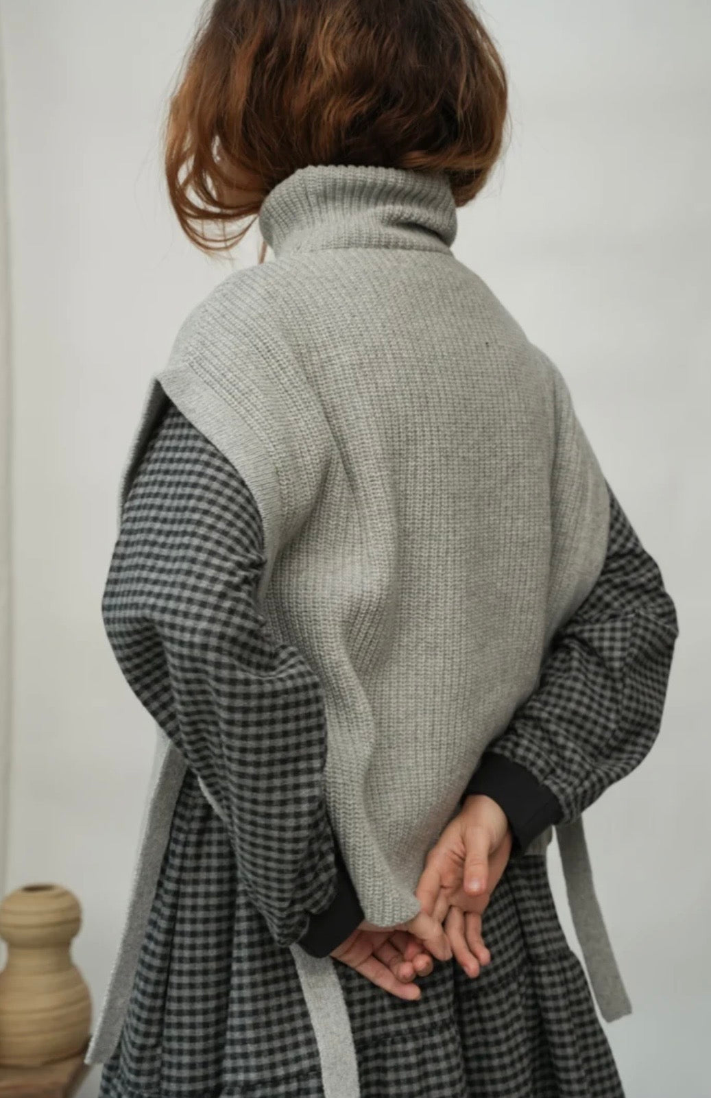 Recycled Wool Knitted Vest