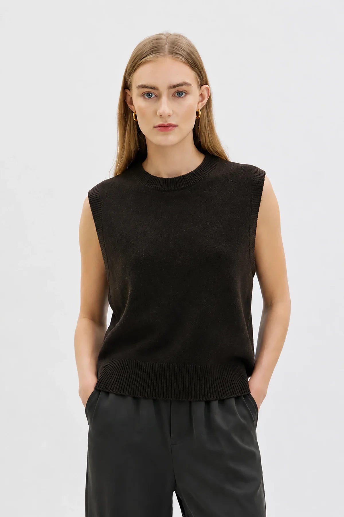 Wool Cashmere Vest