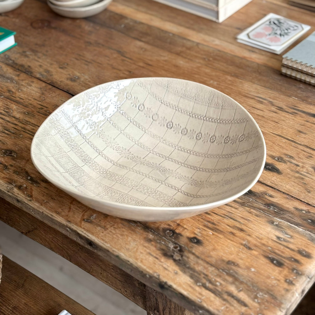 Salad Platter Grey | Handmade Pottery image 3