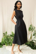 Sleeveless A-Line Dress