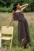 Gauze A-Line Skirt