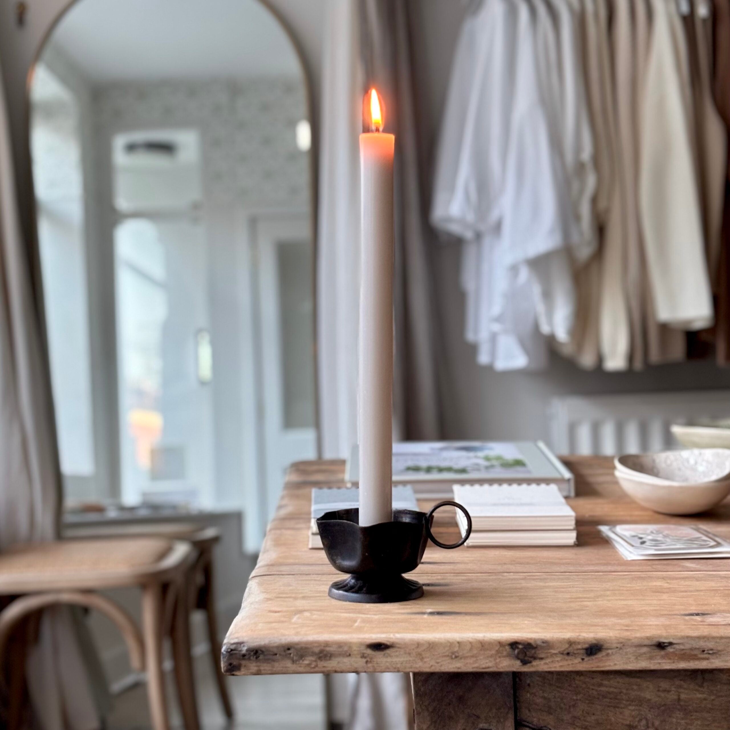 Dinner Candle | Stone image 0