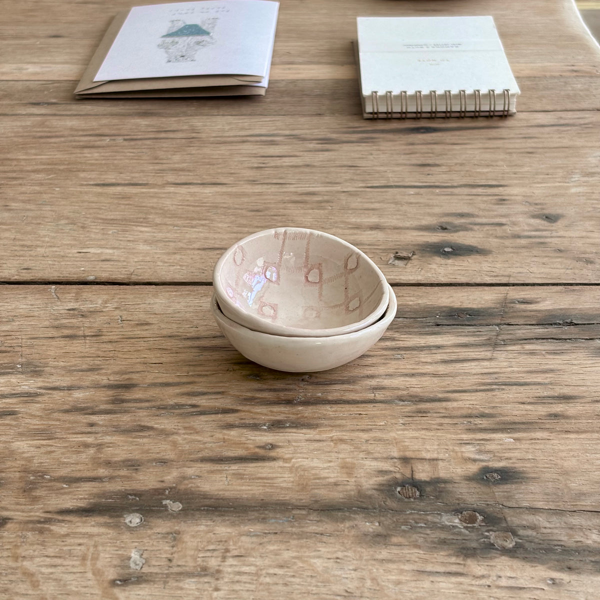 Salt Dish Pink  |  Handmade Pottery