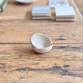 wonki ware salt dish in grey