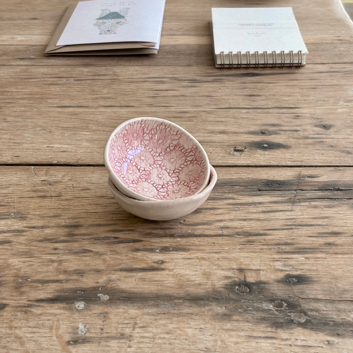Salt Dish Pink  |  Handmade Pottery