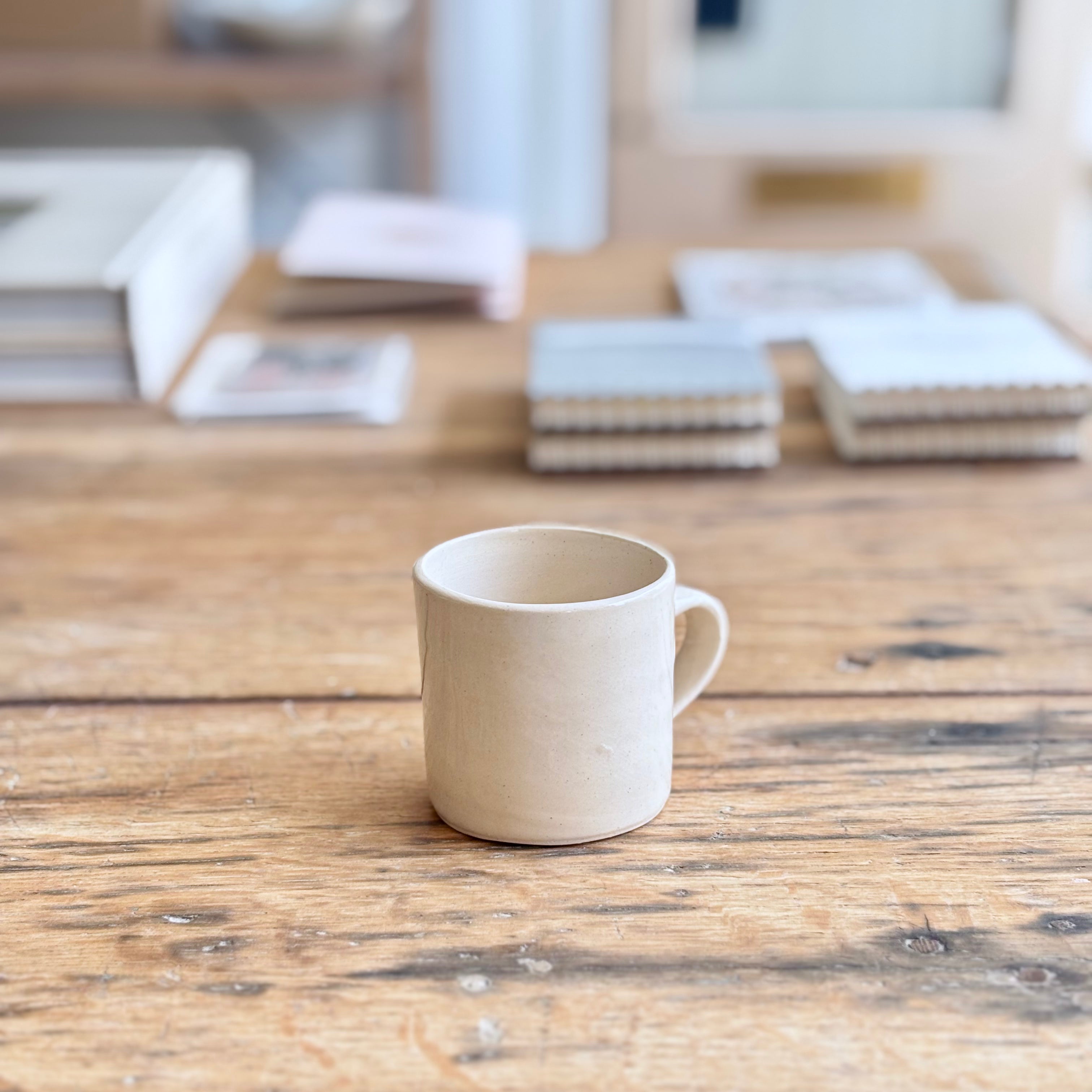 Espresso Mug Natural | Handmade Pottery