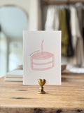 Happy Birthday Pink Cake