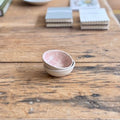wonki ware salt dish in pink