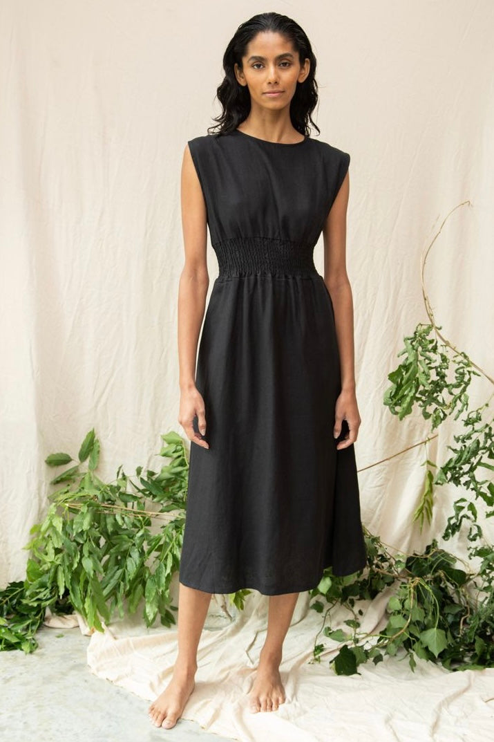 Sleeveless A-Line Dress