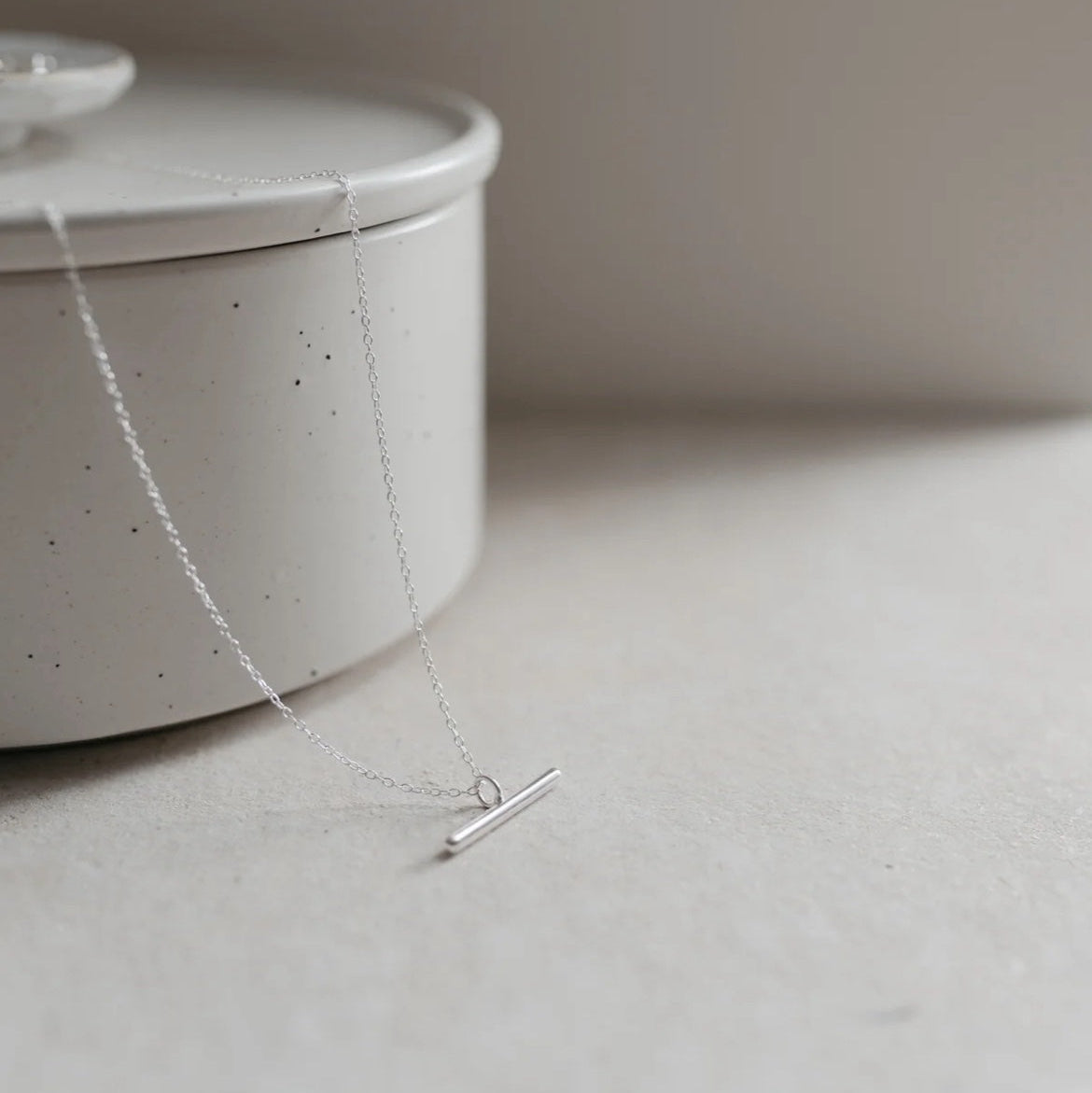 Minimal Bar Necklace image 1