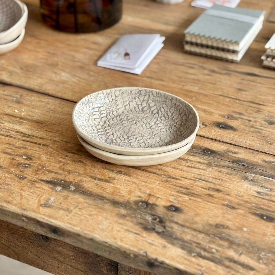 Tapas Dish Grey  |  Handmade Pottery image 1