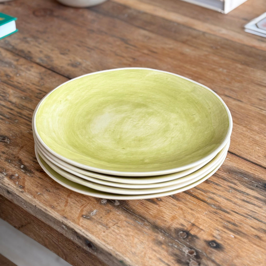 Side Plate Irish Green | Handmade Pottery image 1