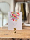 Birthday Balloons Card