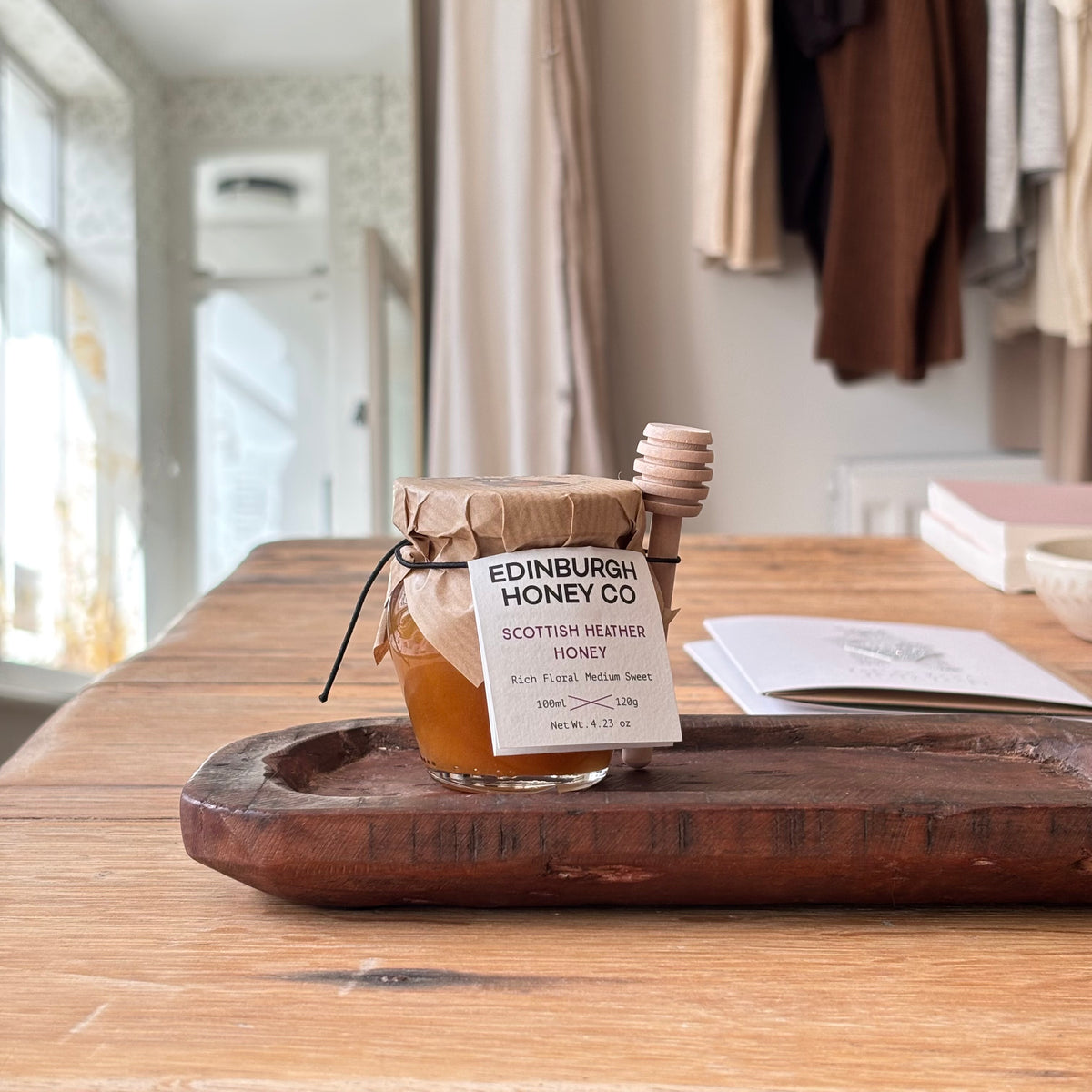 British Honey Scottish Heather 120g