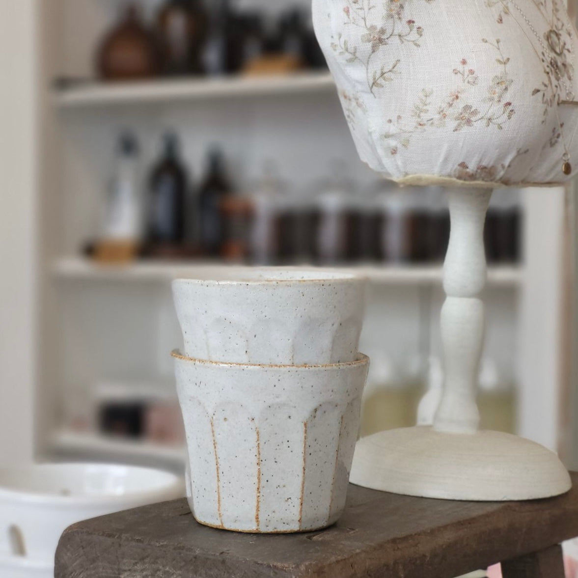 Faceted Flat White Cup image 1