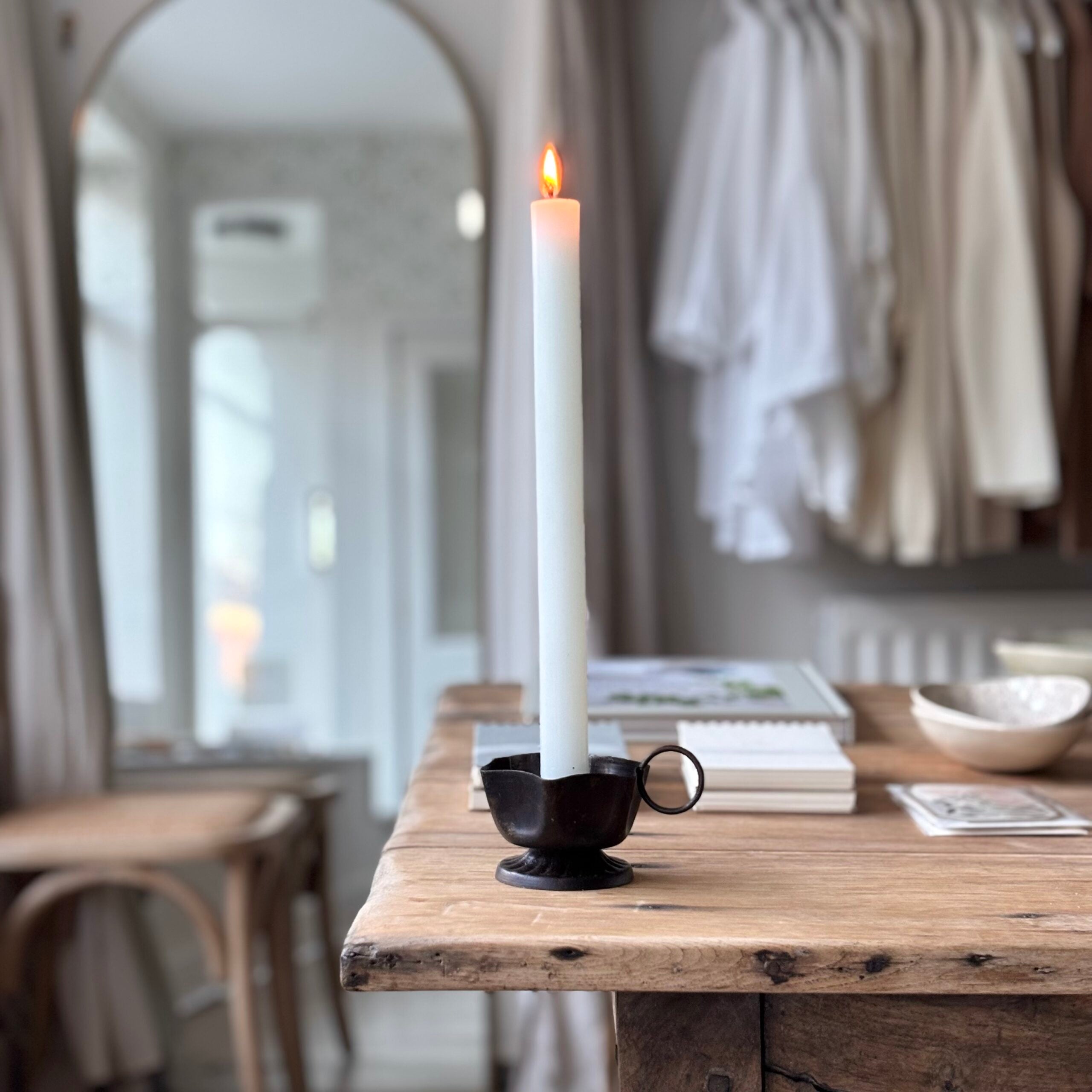 Dinner Candle | White image 0