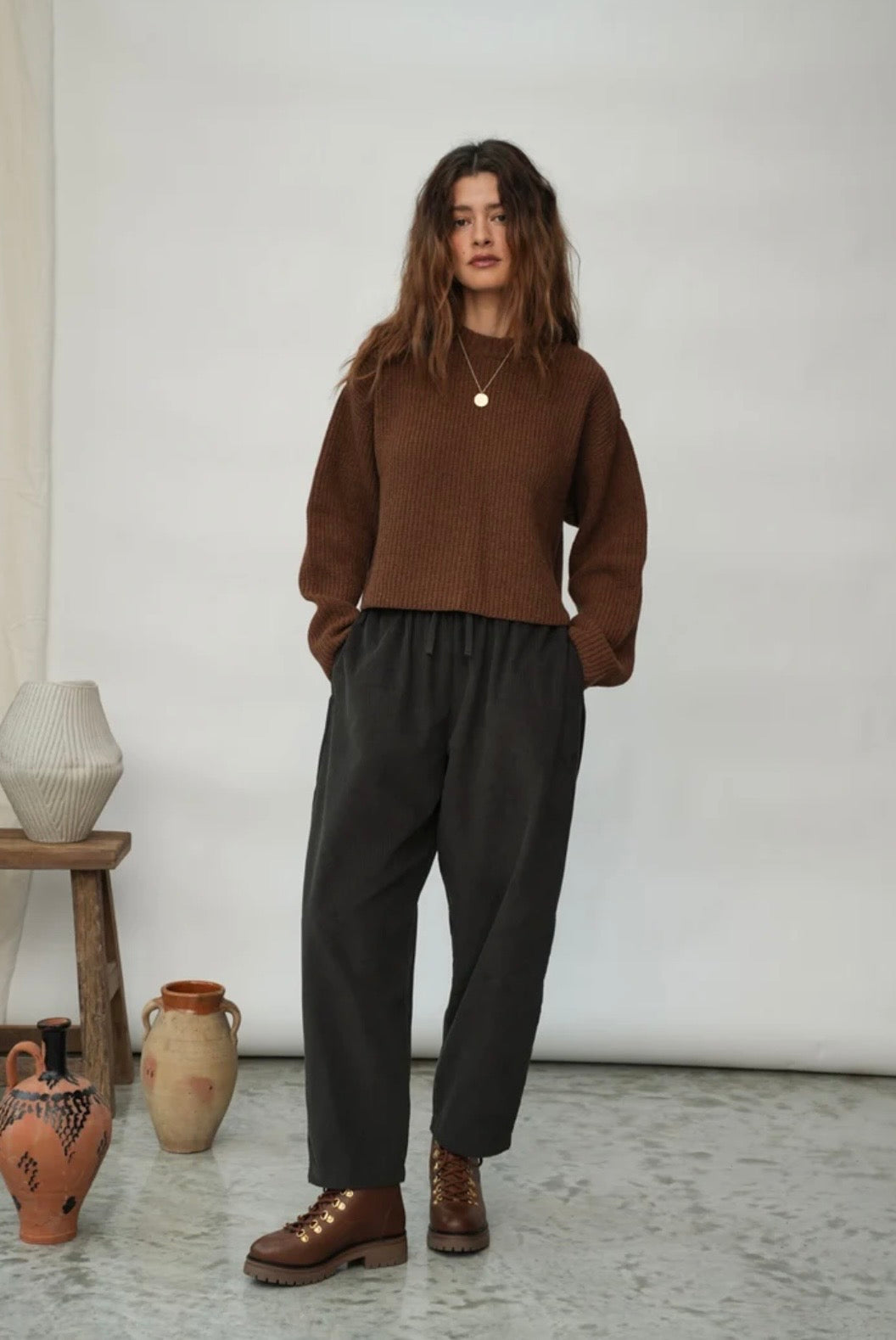 Organic Cotton Corduroy Trousers