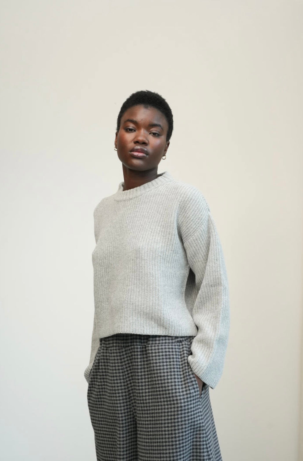 Recycled Wool Knit Jumper