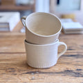 Squat Mug Natural Drip | Handmade Pottery