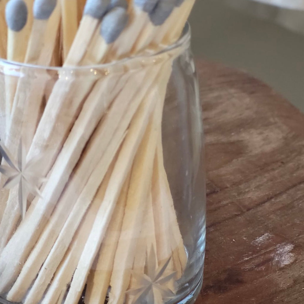 Star Etched Match Striker | Glass Match Holder image 3