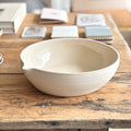 Handmade ceramic pouring bowl image 0