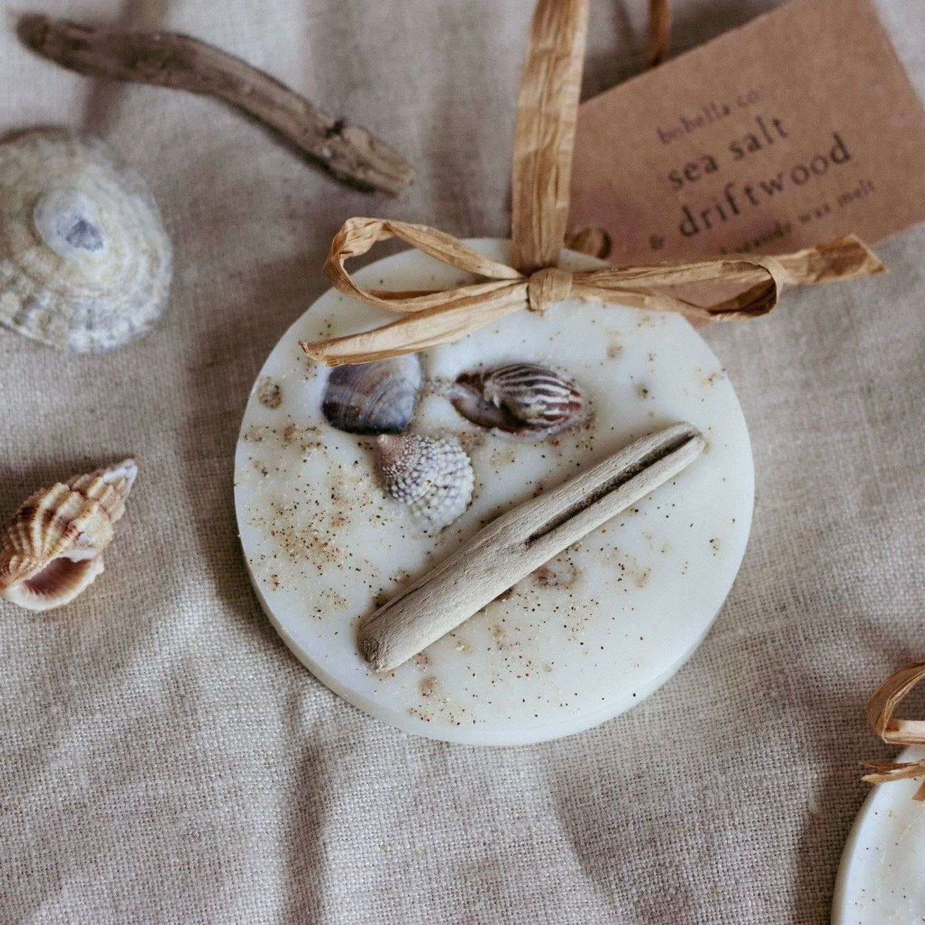 Sea Salt &amp; Driftwood Scented Decoration image 3