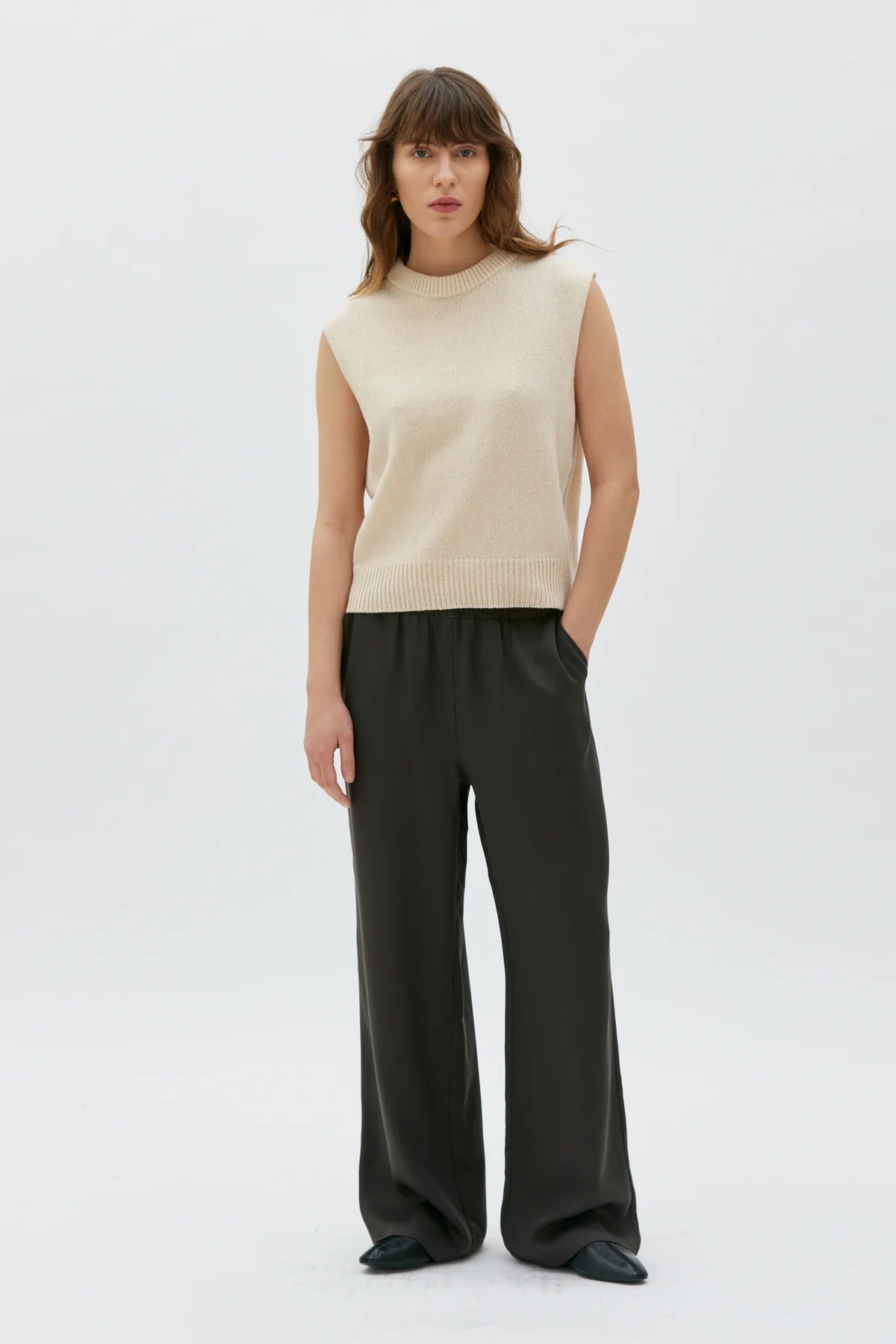 Wool Cashmere Vest