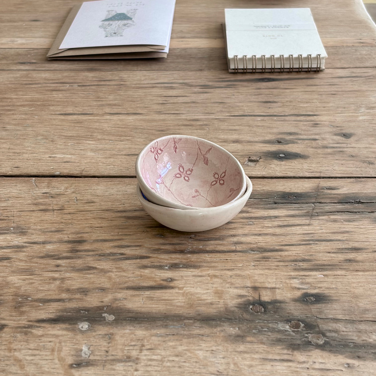 Salt Dish Pink  |  Handmade Pottery