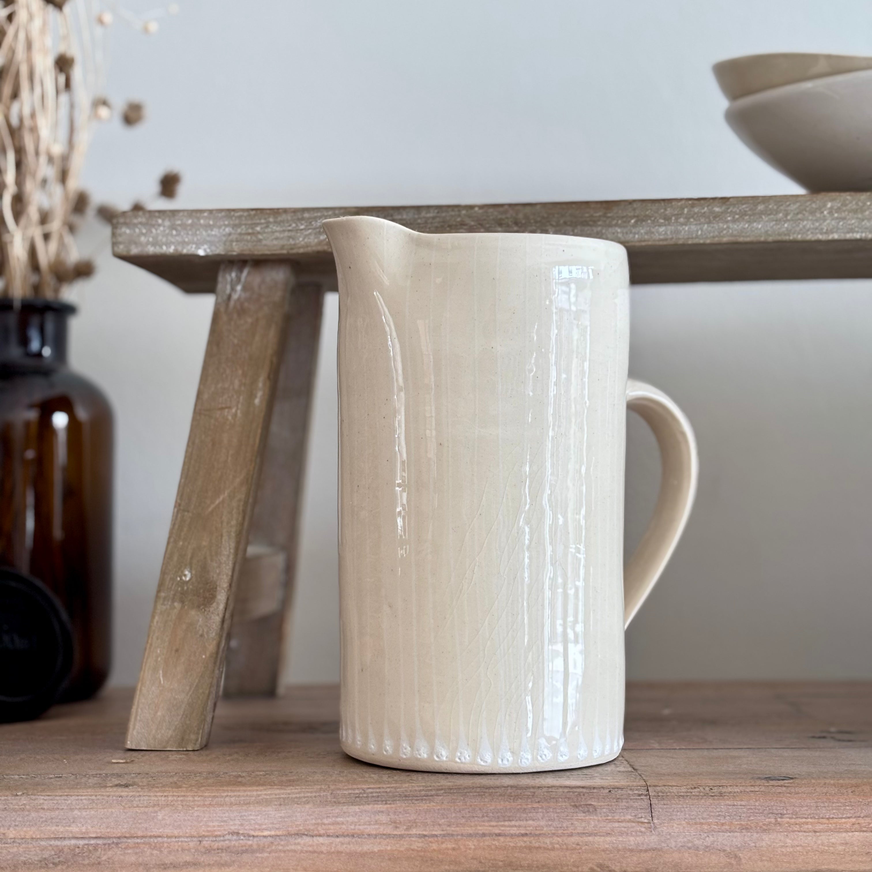 Tall Jug | Handmade Pottery