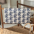 Blue Botanical Luxury Wrapping Paper image 0