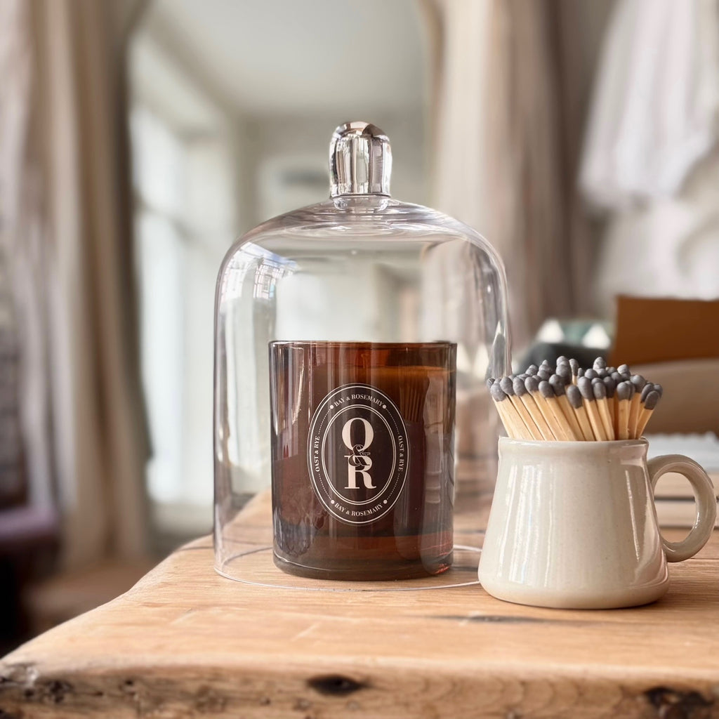 Scented Handmade Candle - Bay &amp; Rosemary image
