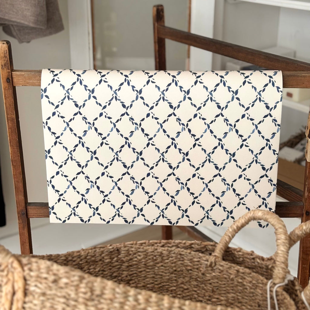 Blue Diamond Luxury Wrapping Paper image 0