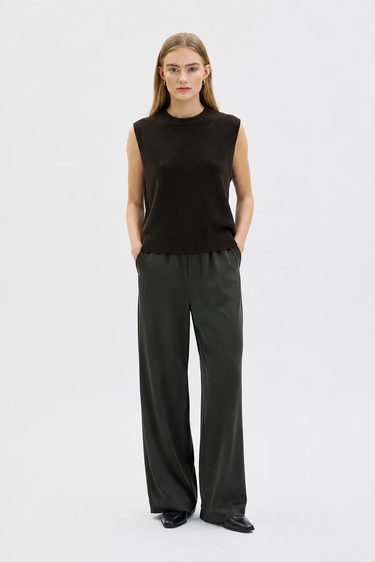 Wool Cashmere Vest