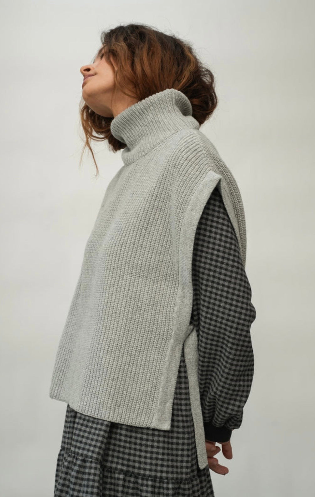 Recycled Wool Knitted Vest