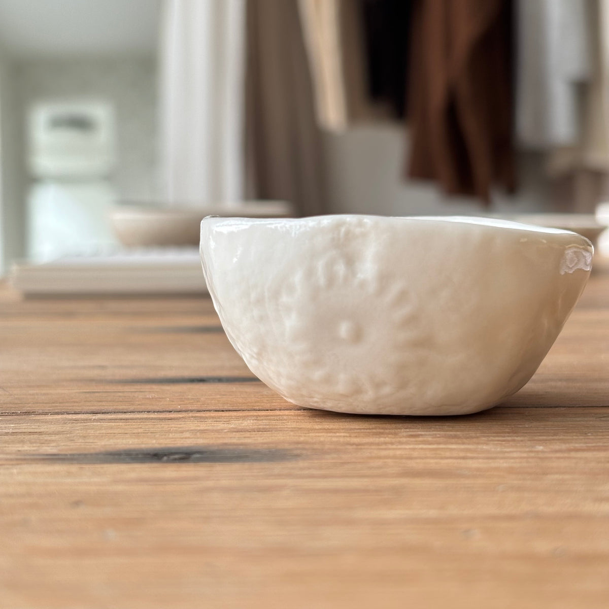Handcrafted Floral Pinch Pot (Small)