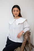 Organic Cotton Poplin Blouse