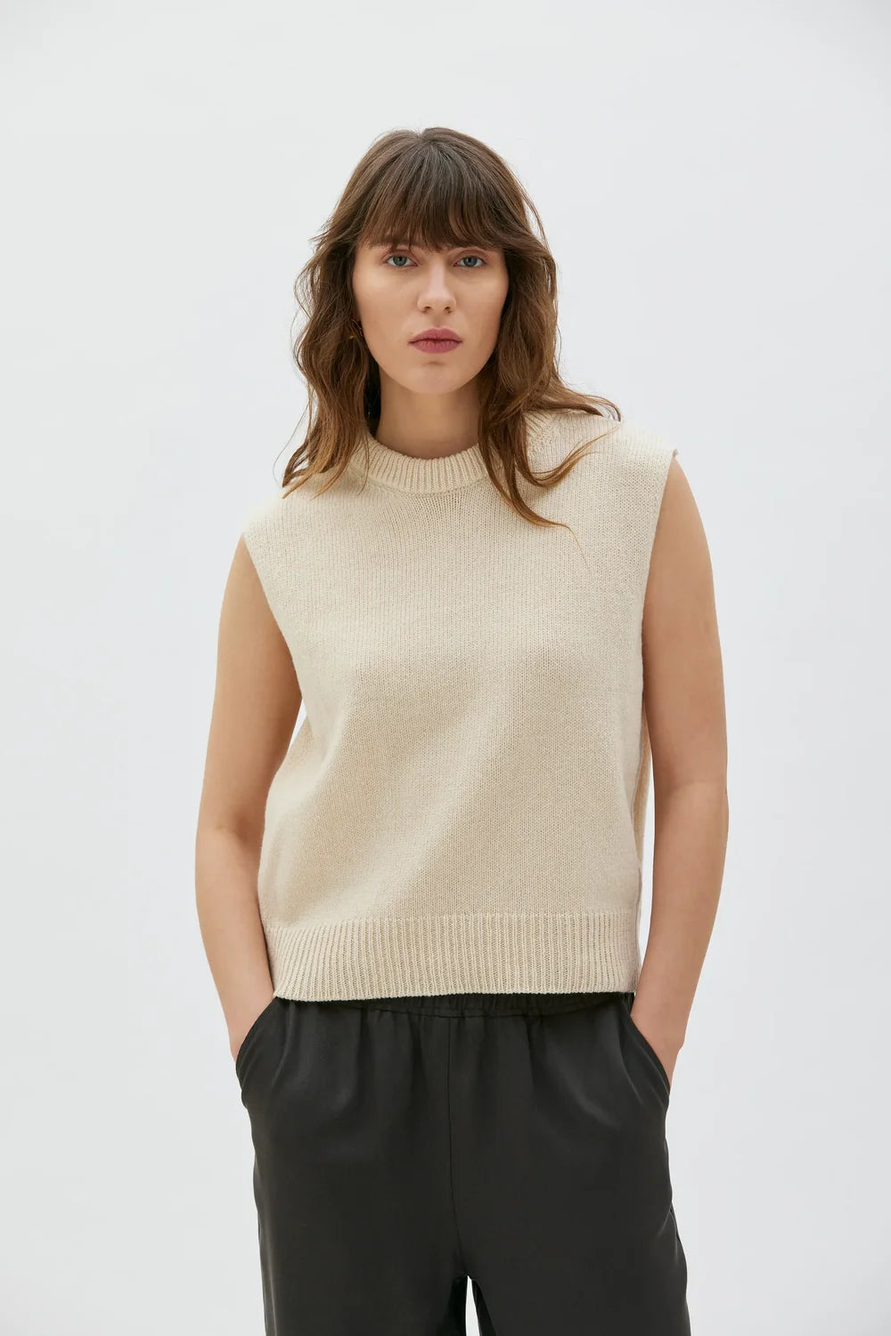 Wool Cashmere Vest