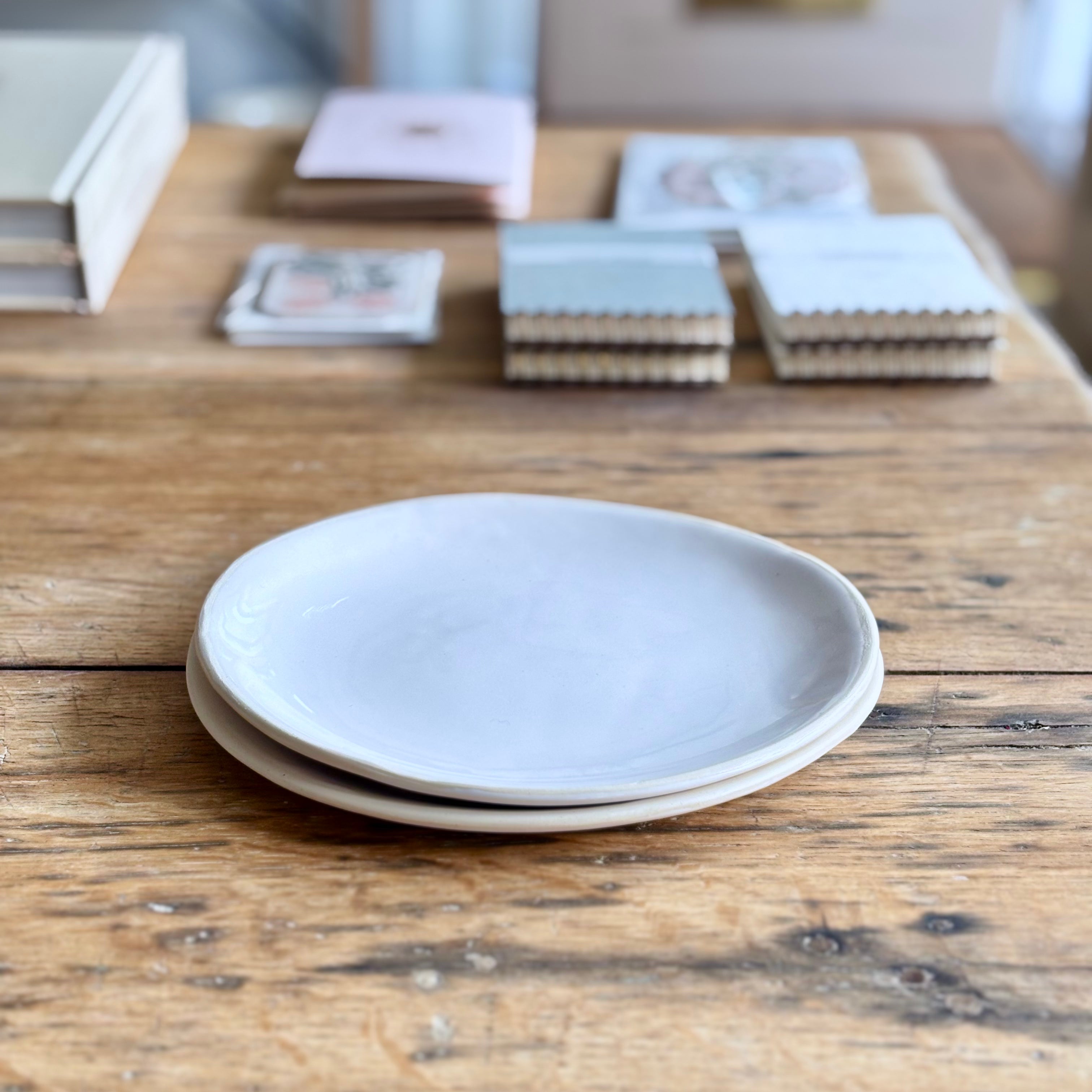 Small Side Plate White | Handmade Pottery