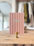 Pink Stripe Happy Birthday