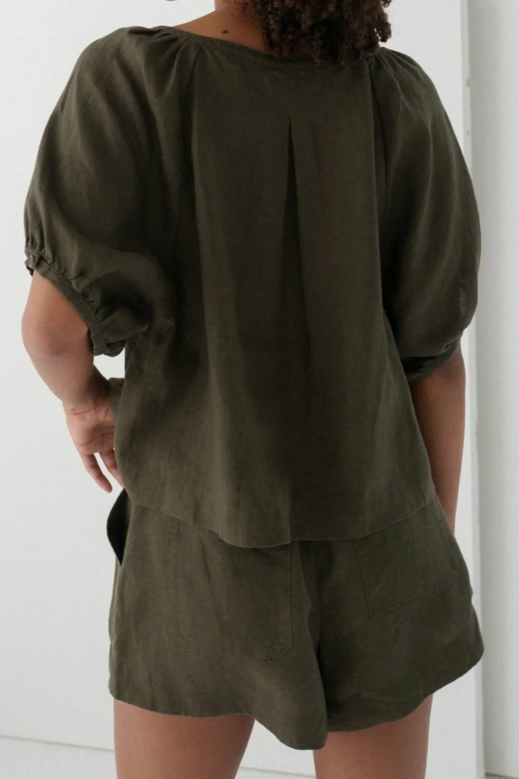 Relaxed Short Sleeve Top