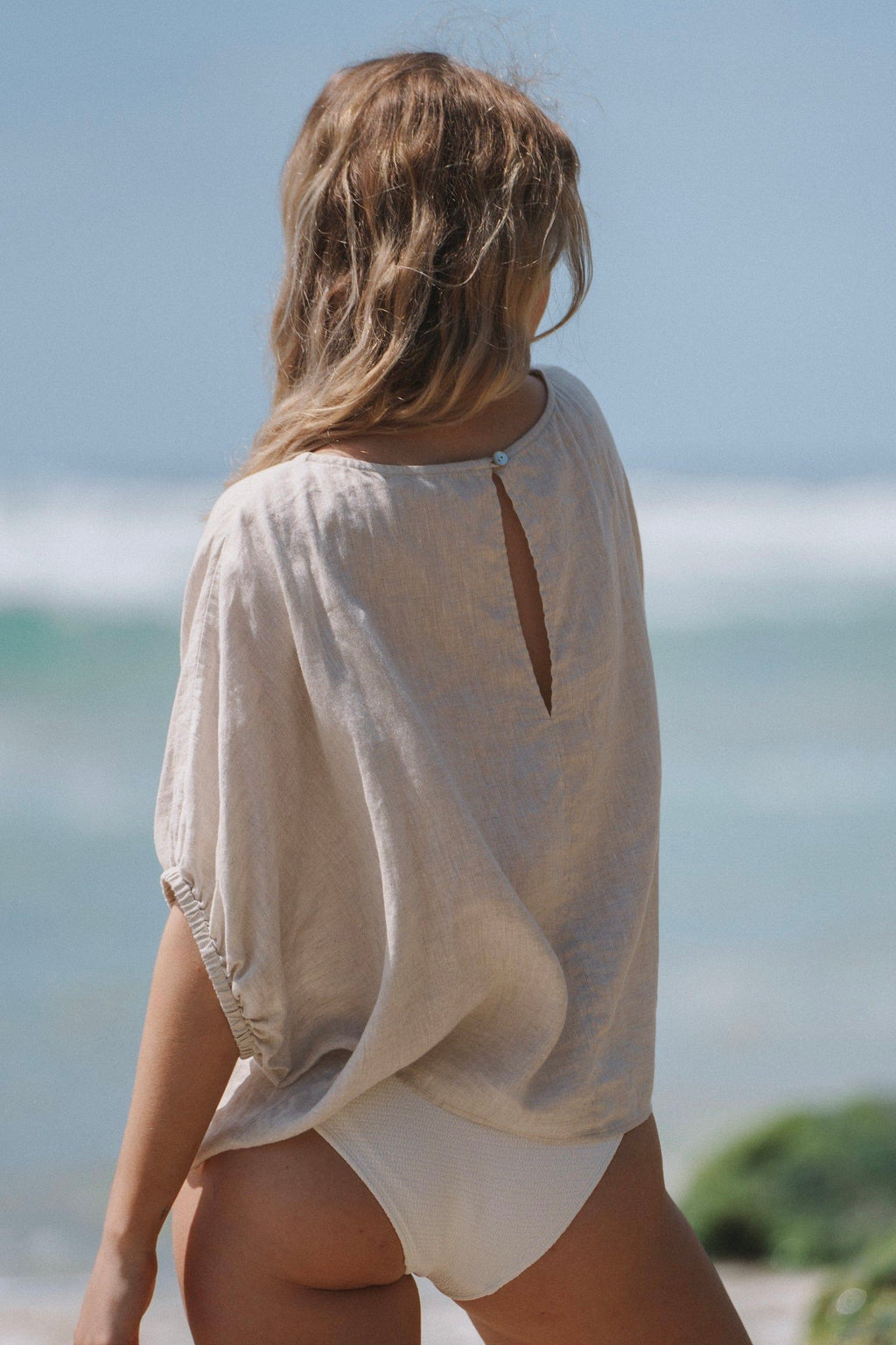 Relaxed Fit Natural Top