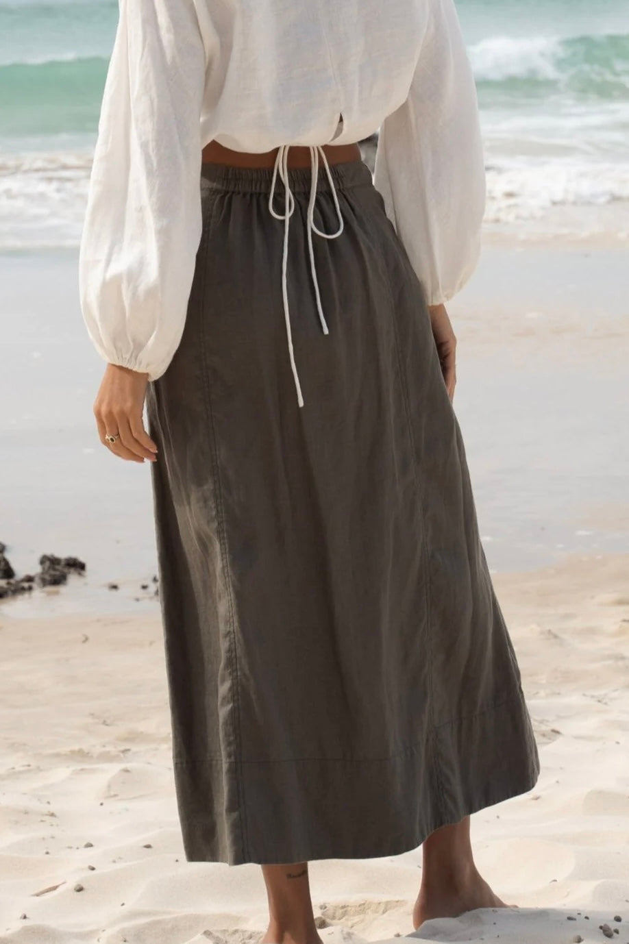 Lightweight A-Line Skirt