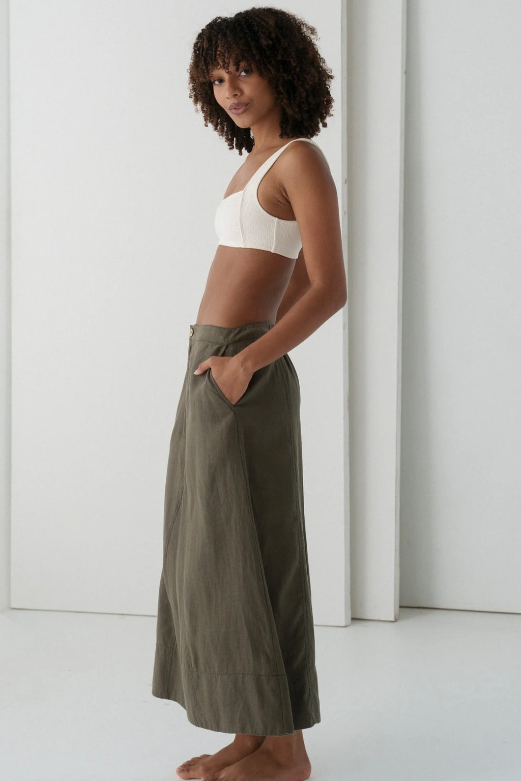 Lightweight A-Line Skirt
