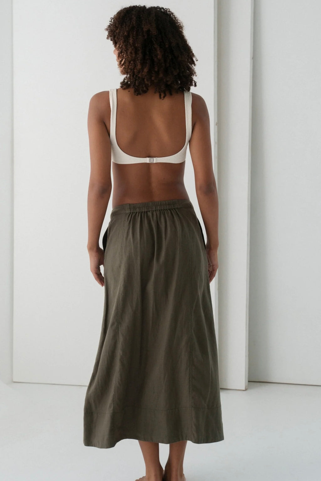 Lightweight A-Line Skirt