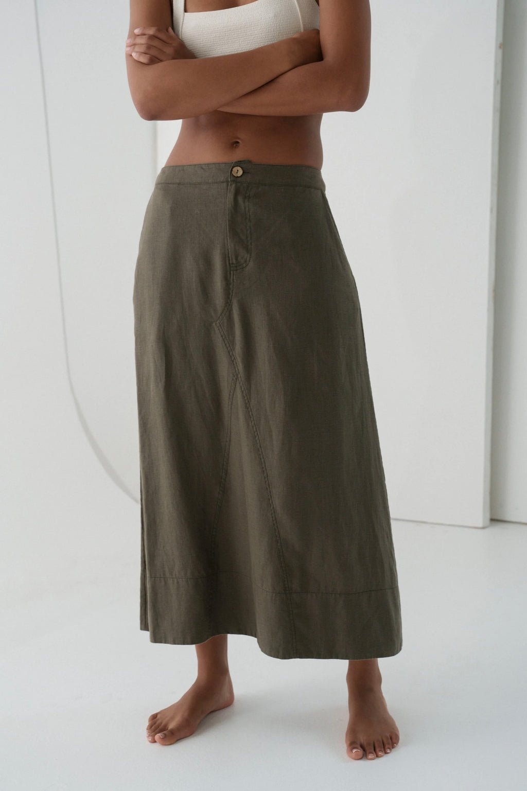Lightweight A-Line Skirt