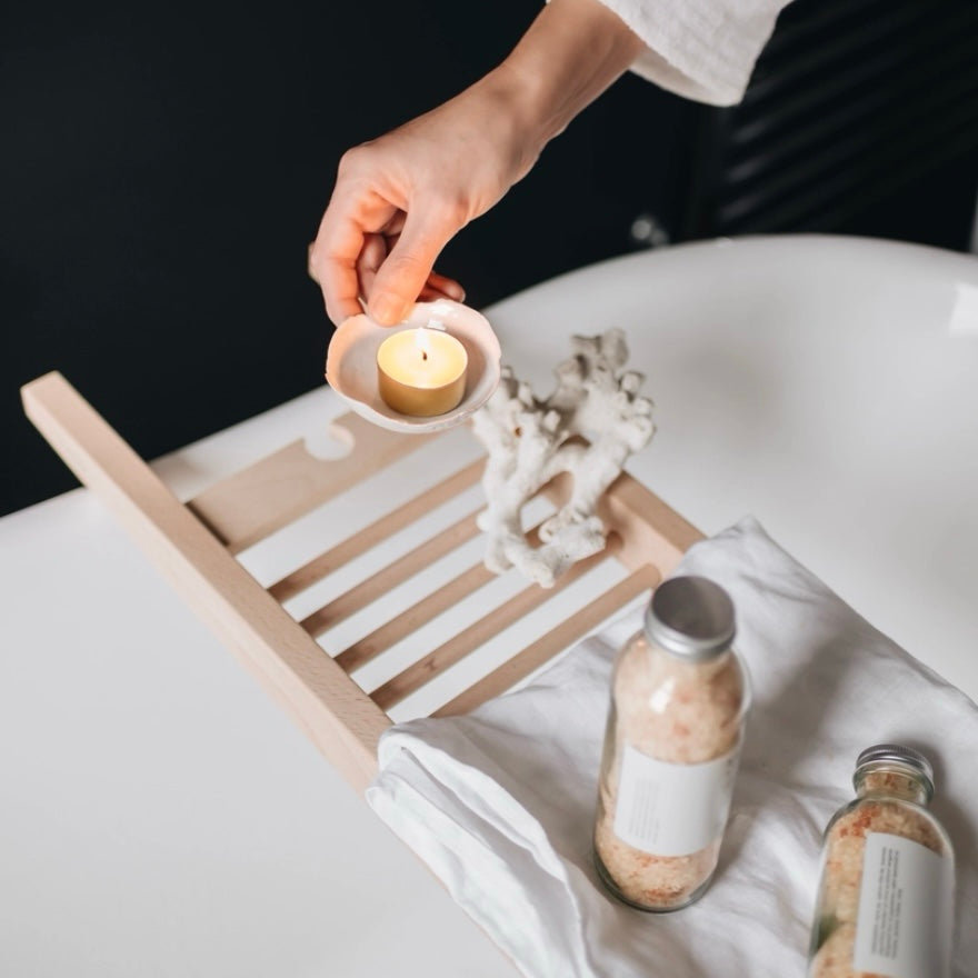 Scented Soy Wax Tealights - Fig &amp; Cassis image