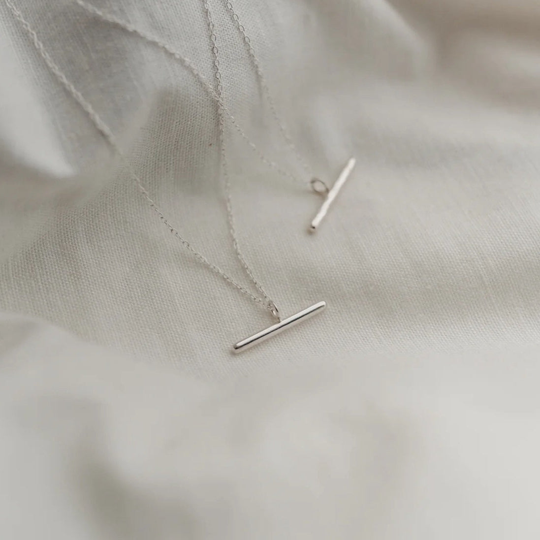 Minimal Bar Necklace image 0