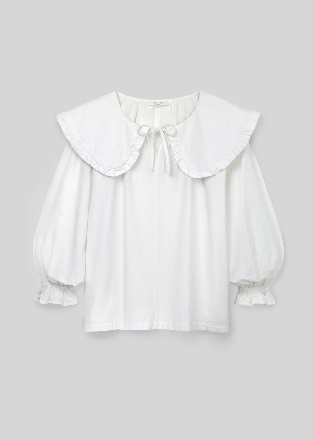 Organic Cotton Poplin Blouse